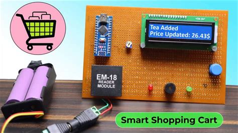 Smart Shopping Cart with Automatic Billing using RFID & Arduino